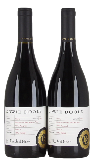 Dowie Doole The Architect Single Vineyard Shiraz 2021 (2x 750mL) SA