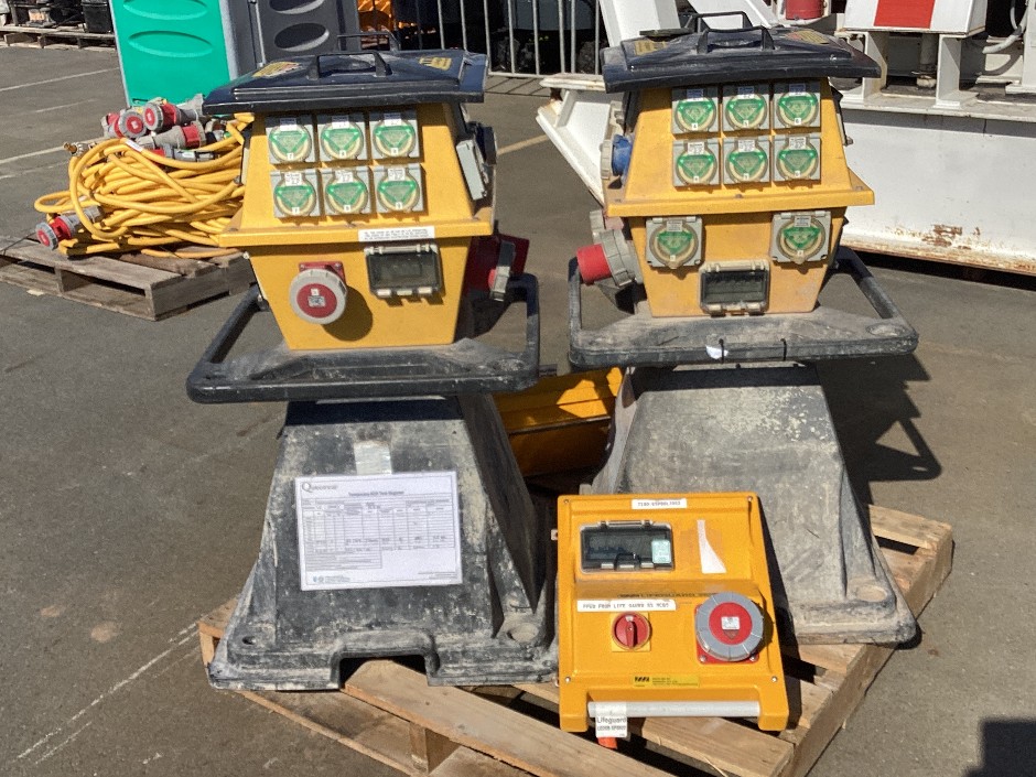 <p>Industrial Electrical Distribution Equipment x 4</p>