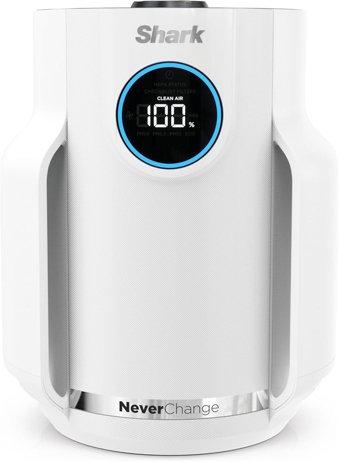 Shark NeverChange Air Purifier Compact Pro, Filter Lasts 5 Years, Traps 99.