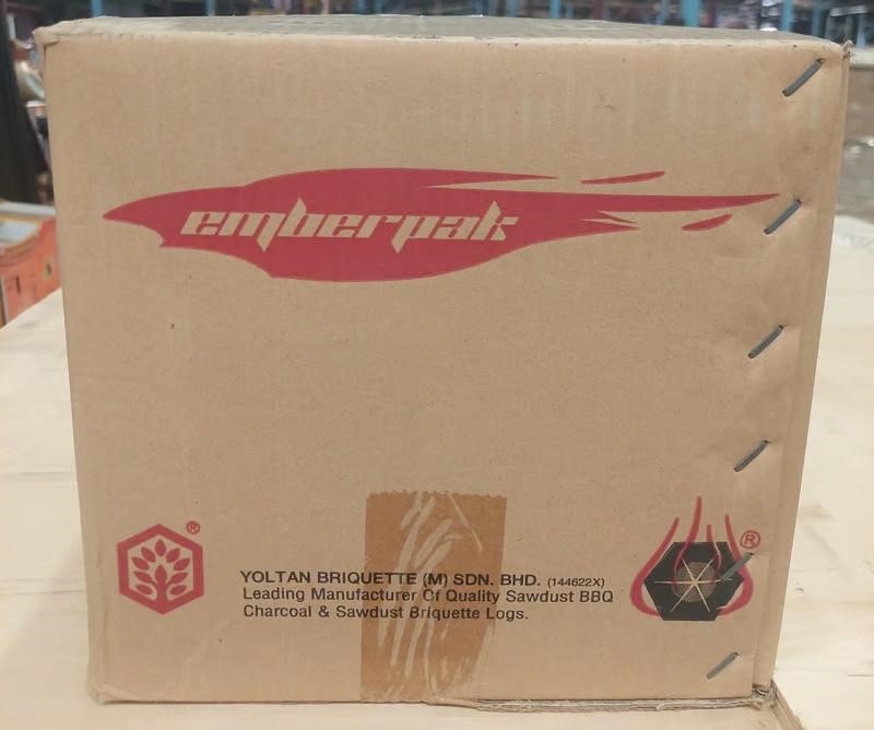 2 BOXES YSDB - L10,Sawdust Briquette