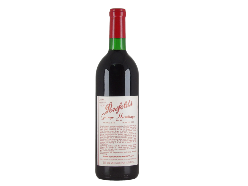 Penfolds Bin 95 Grange Hermitage 1989 (1x 750mL), SA.