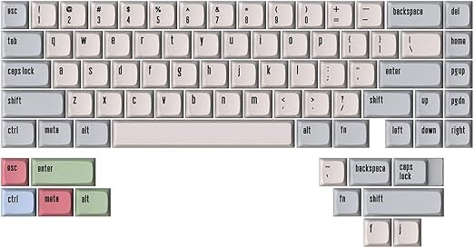 DROP + MiTo XDA Canvas Keycap Set for 65% Keyboards - Compatible with Cherr