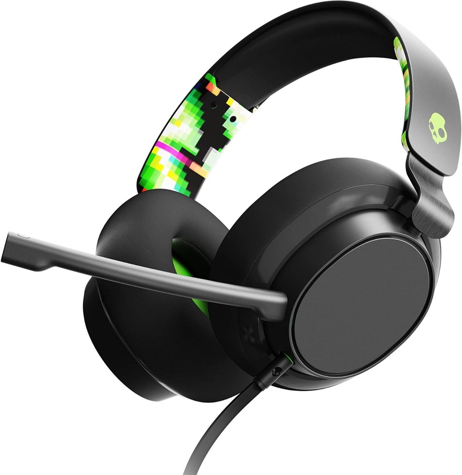 SKULLCANDY SLYR Wired Over-Ear Gaming Headset for PC, PlayStation, PS4, PS5