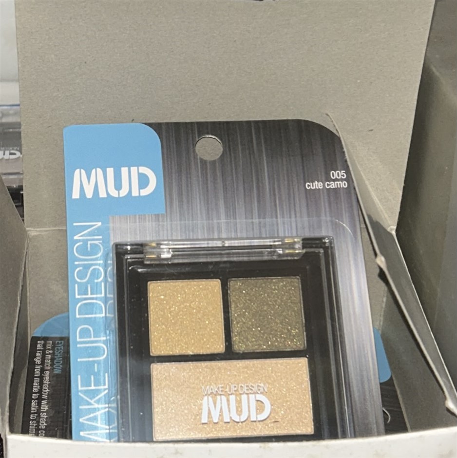 18x MUD Eyeshadow Makeup