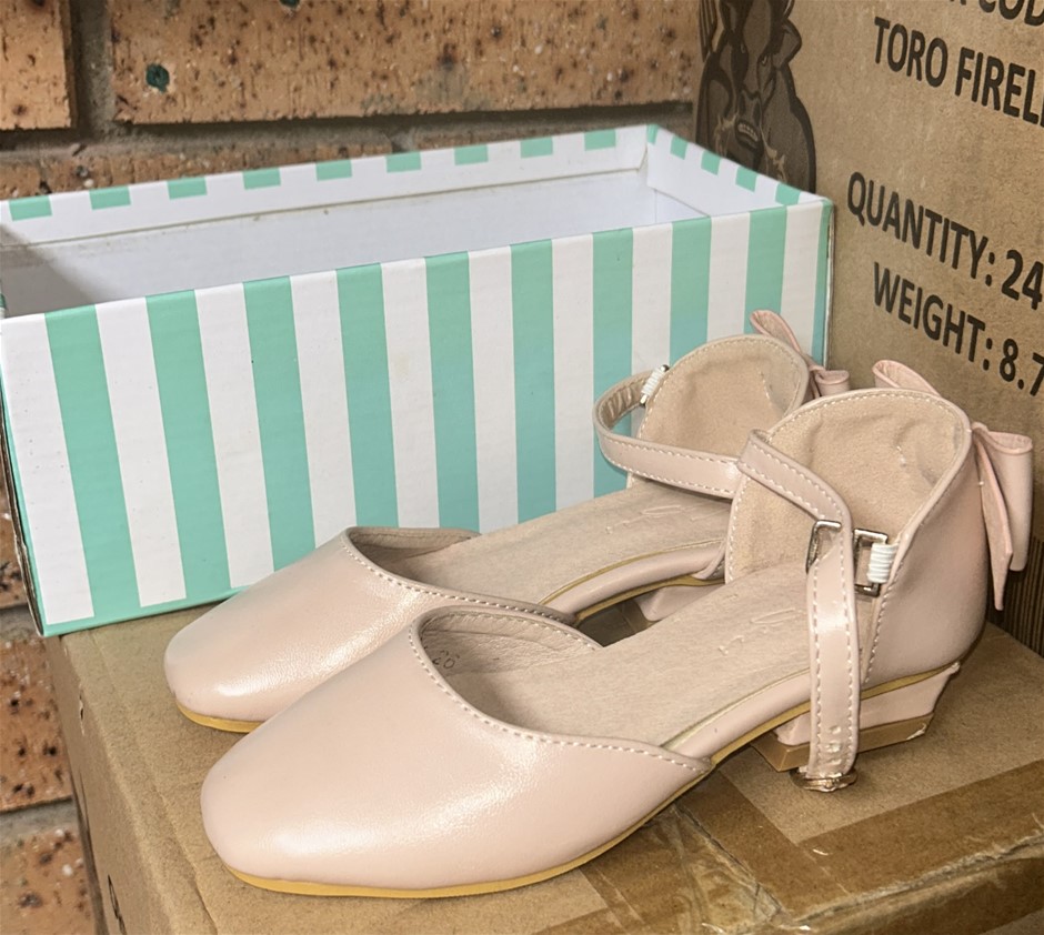 Women's Heeled Shoes (Pink)