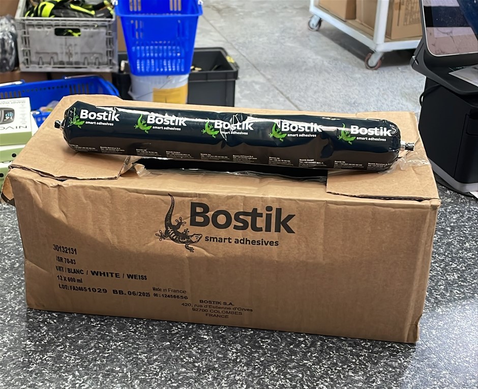 Bostik 600ml ISR 70-03 Simson Silicone Elastic Adhesive/ Sealant - WHITE