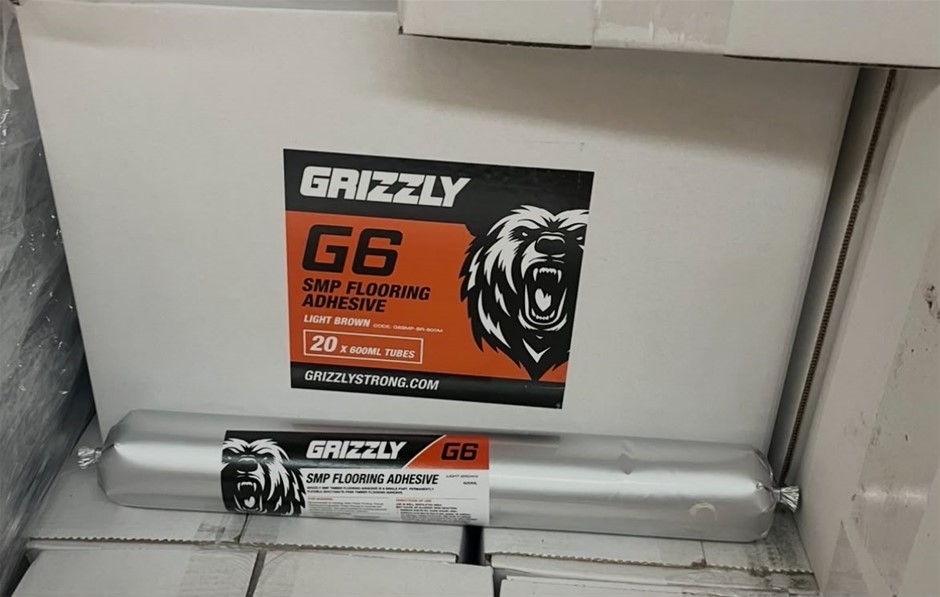 Grizzly G6 SMP Flooring Adhesive Sausage 600ml - Light Brown- Box of 20