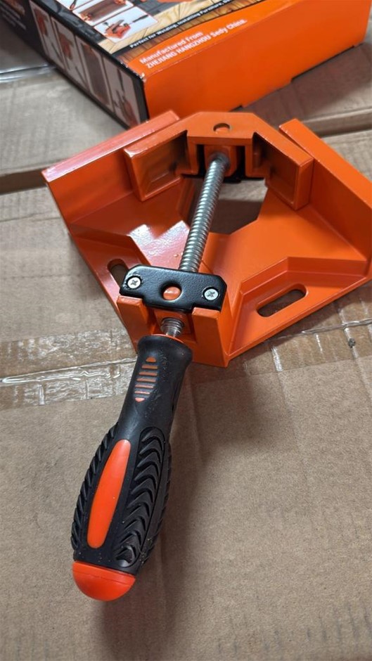 90° Right Angle Inside Corner Clamp Cast Metal Welding Woodworking