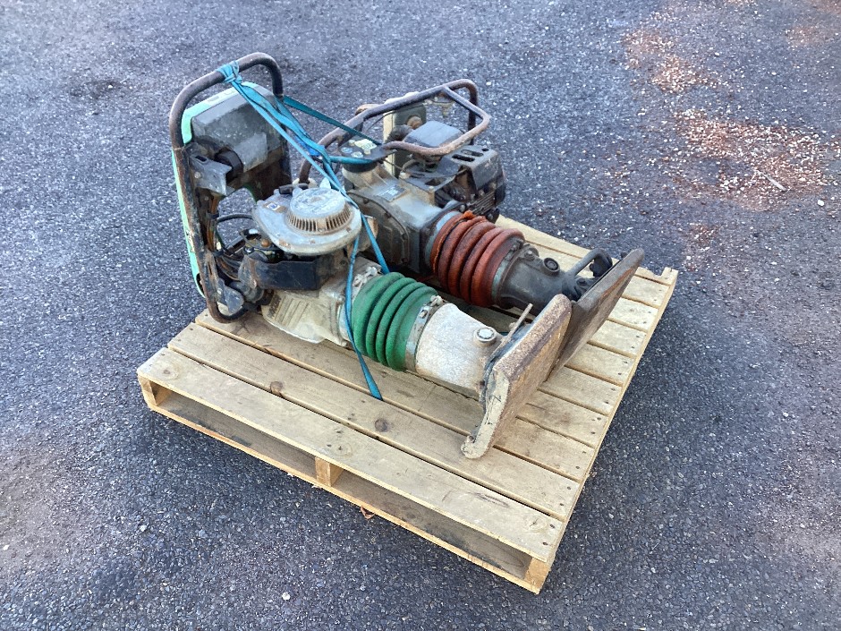 <p>Wacker Neuson and Mikasa Tamper Rammer</p>
