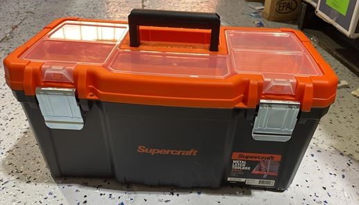 Supercrtaft Metal Latch Toolbox