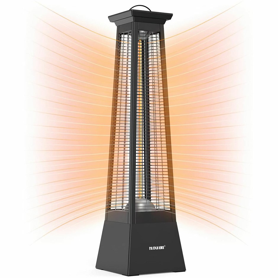 Maxkon 2000W Carbon Fibre Infrared Tower Heater Portable Indoor Outdoor