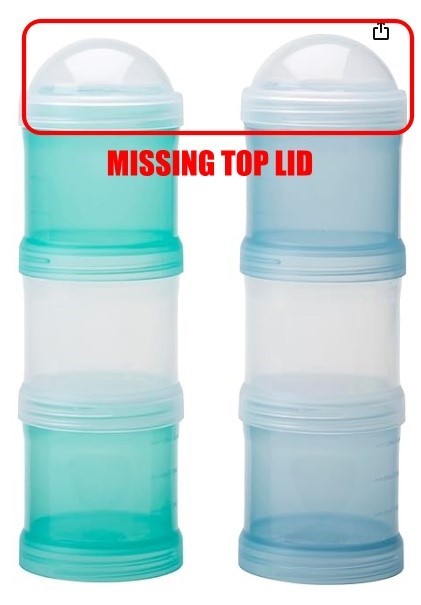 Smash Leak Proof Snack Tubes, Mint Reusable, BPA-Free, Stackable & Travel-F