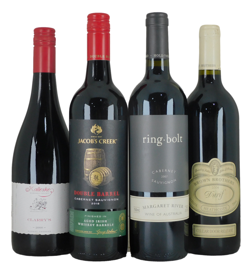 Mixed Red Wine Pack (4x 750mL), AUS.