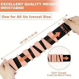 1 Pair Silicone Weighted Wristbands & Ankle Straps
