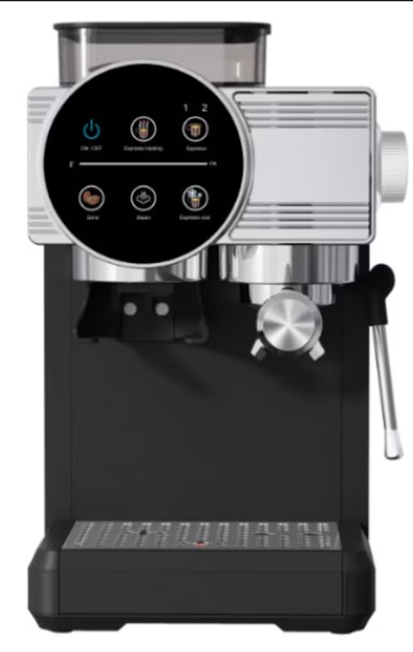 KOGAN Espresso Touch Coffee Machine with Grinder, Model: KAZOCOFFGRA Imp