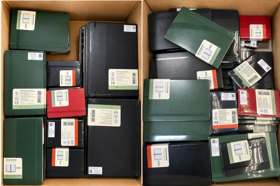 ASSORTED 50+ MOLESKINE Notebooks Diaries Planners Bundle (photo as is)