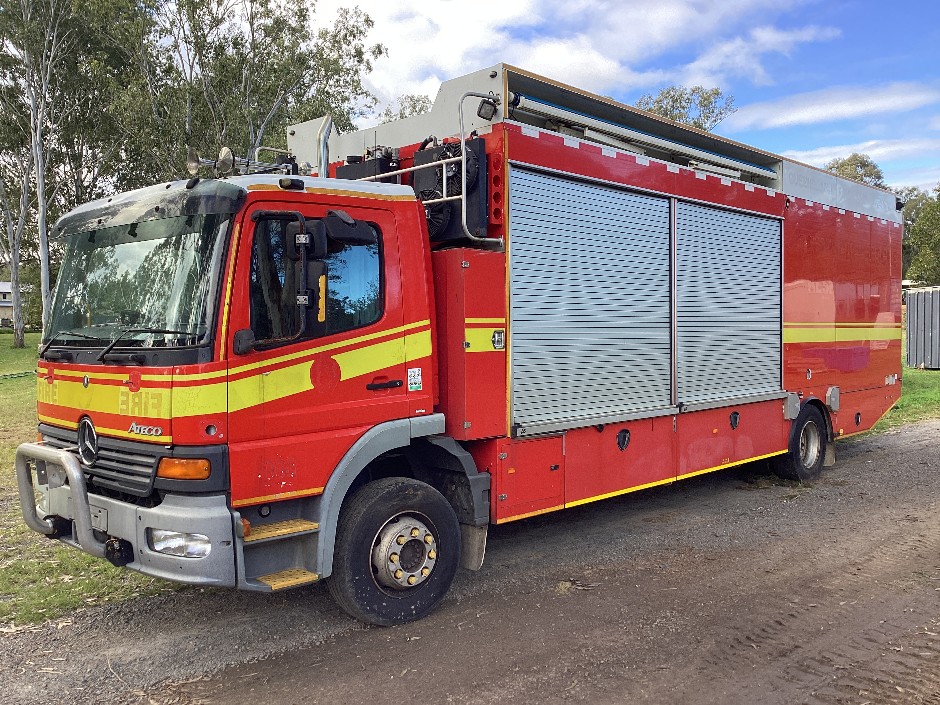 2002 Mercedes Benz Fire Service 4x2 Service Truck