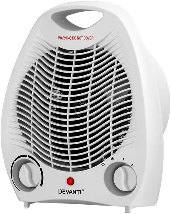 DEVANTI Fan Heater, 2000W