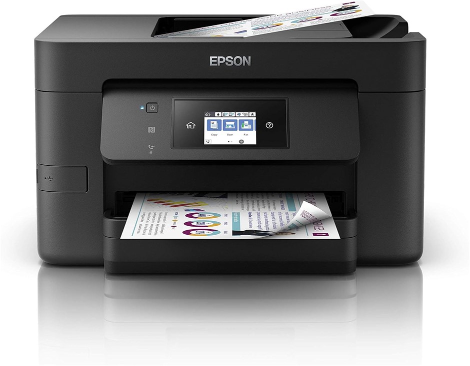 EPSON Workforce Pro WF-4720 Multifunction Printer, Black, C11CF74501. NB: W