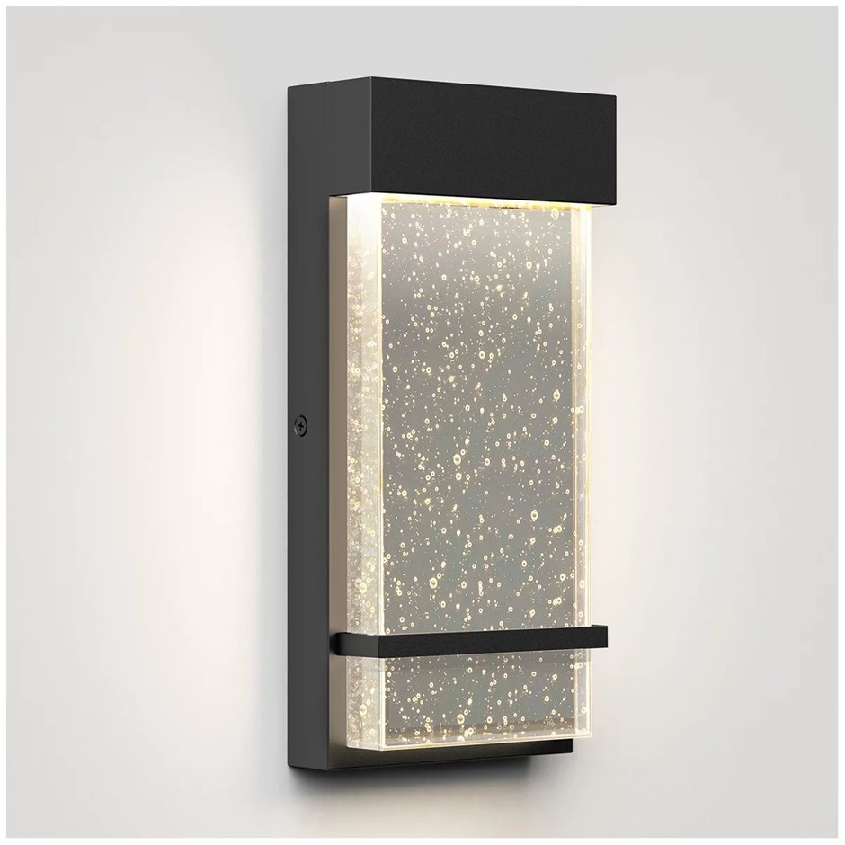 ARTIKA Skyler Indoor-Outdoor Bubble Glass LED Wall Light OUT-SK-C6BL. NB: W