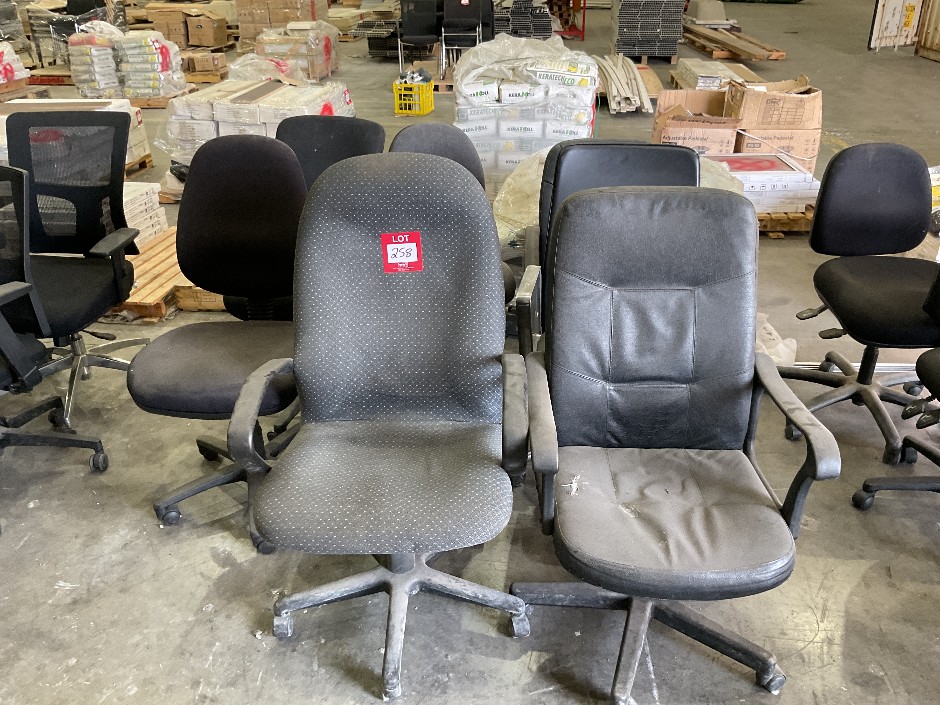 Quantity of Assorted Office Chairs