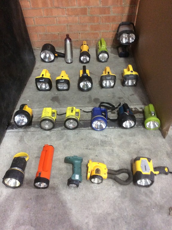 Dolphin Mixed Brand and Model Handheld Flashlights/Spotlights
