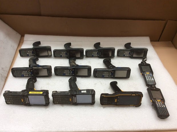 Motorola/Intermec Mixed Model Mobile Computer Barcode Scanner (Lot of 12)