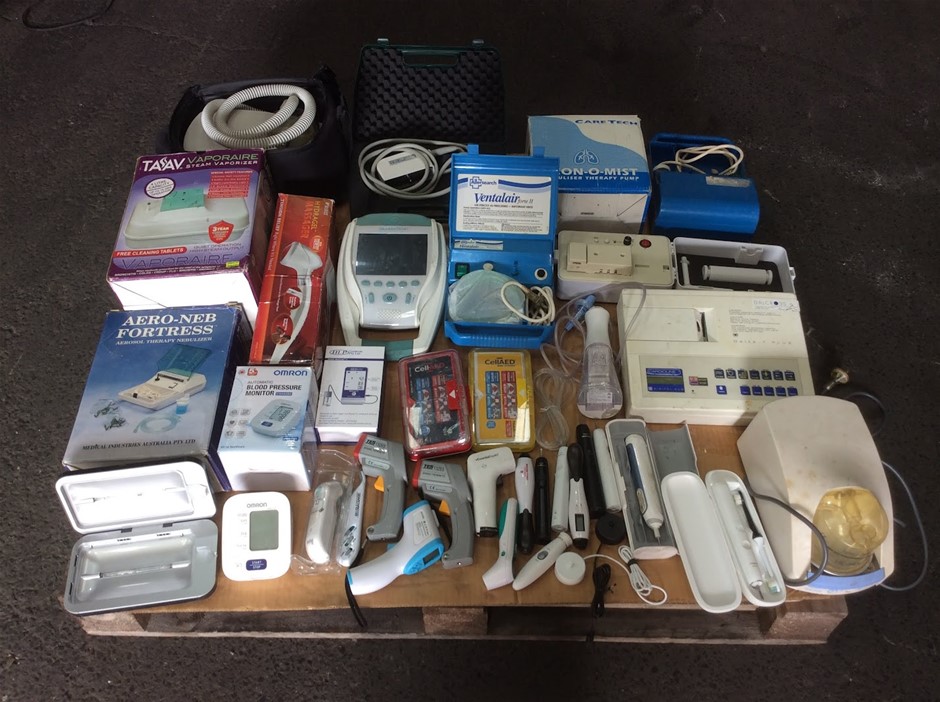 Omron Blood Pressure Monitor & Mixed Medical Devices Lot