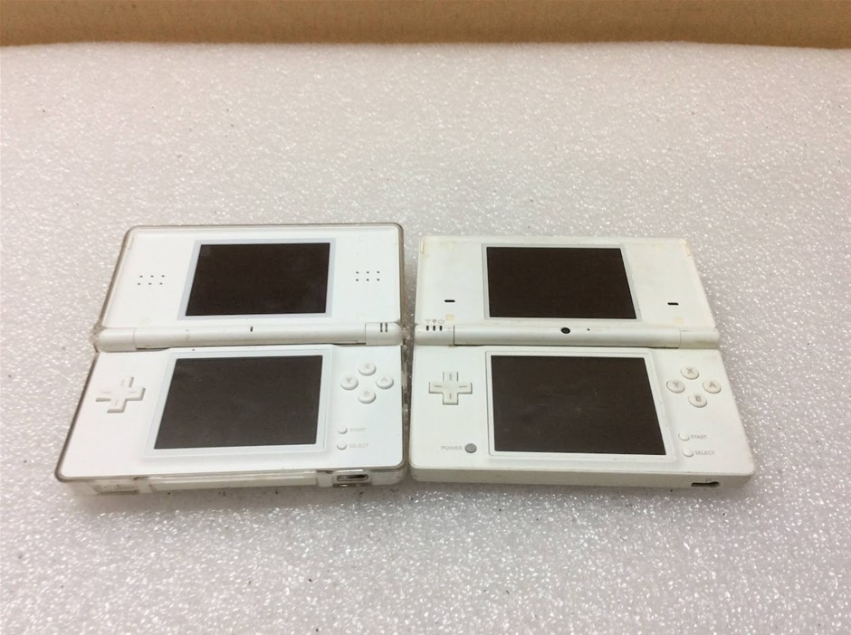 Nintendo DS Lite Handheld Game Console (Lot of 2)
