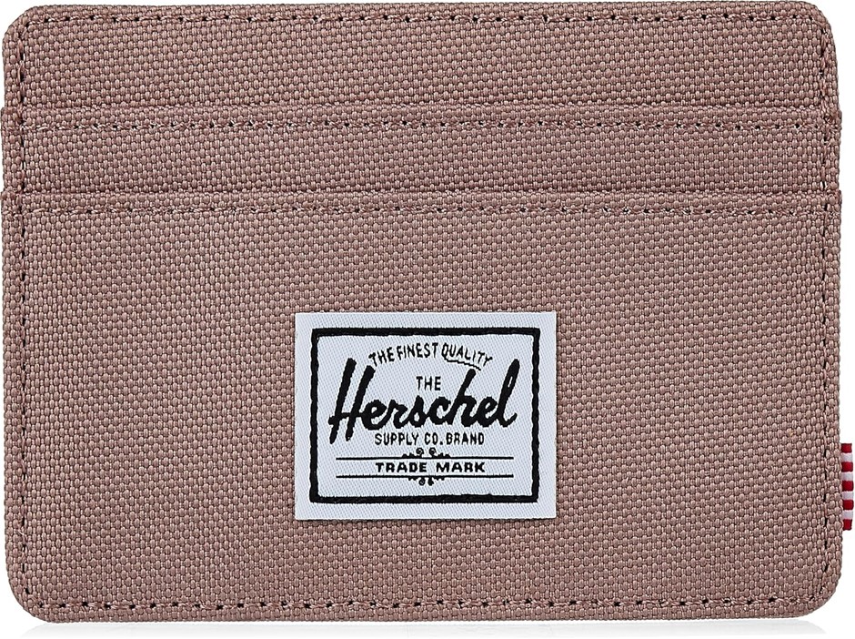 HERSCHEL Unisex-Adult's Charlie RFID Wallet, Ash Rose, One Size, 10360-0207