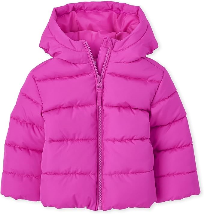 THE CHILDREN'S PLACE Toddler Puffer Jacket, Size 3T, Enchanted Pink. Buyer