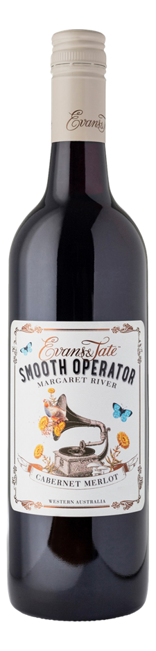 Evans & Tate Smooth Operator Cabernet Merlot 2019 (6x 750mL) Margaret River