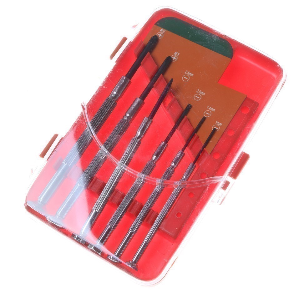 12 x VANGUARD 6pc Precision Screwdriver Sets.