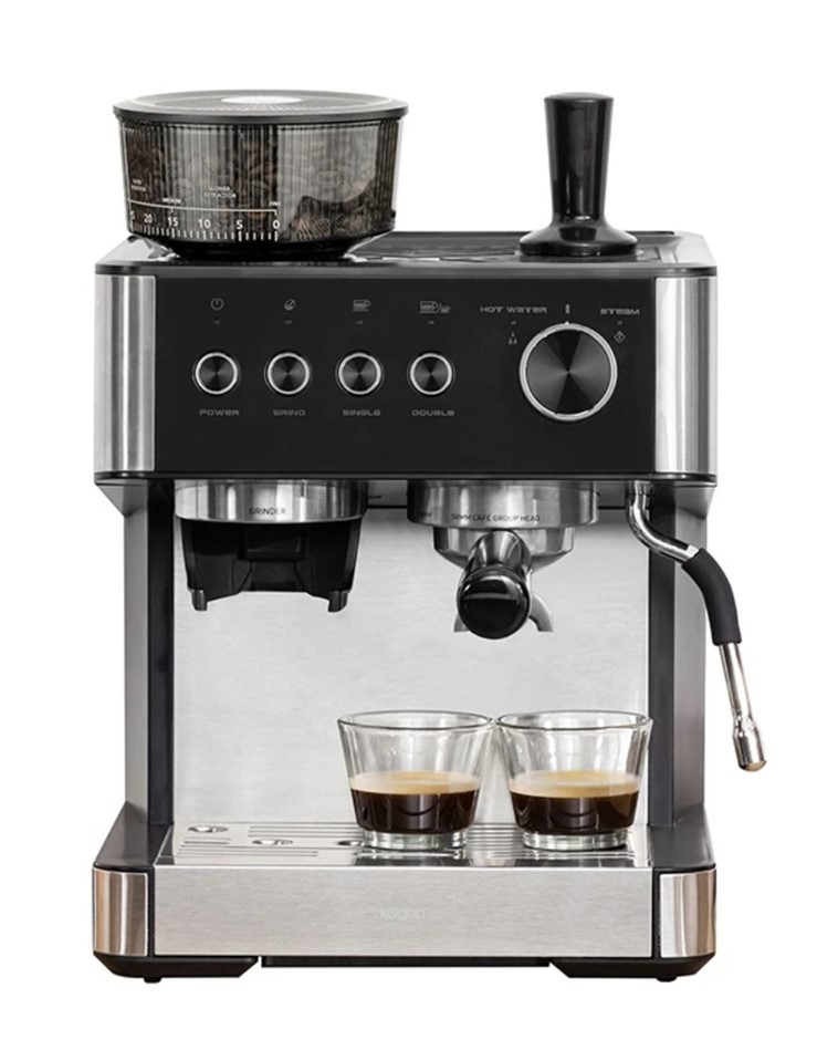 KOGAN Espresso Barista Coffee Machine and Grinder, Model: KAESCOFFGRA. NB: