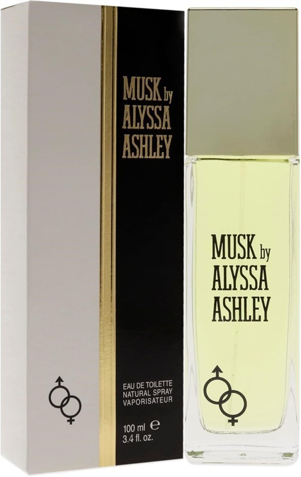 ALYSSA ASHLEY Musk Eau De Toilette Spray For Women, 100ml. Buyers Note -