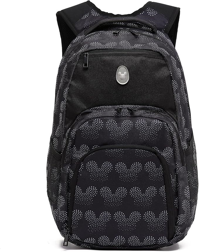 DISNEY Mickey Mouse Bacpack Backpack, 20 x 30 x 45cm, Black. Buyers Note -