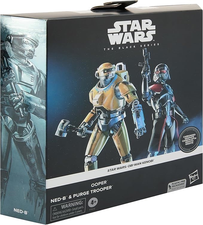 2 x Star Wars The Black Series NED-B & Purge Trooper, Star Wars: OBI-Wan Ke