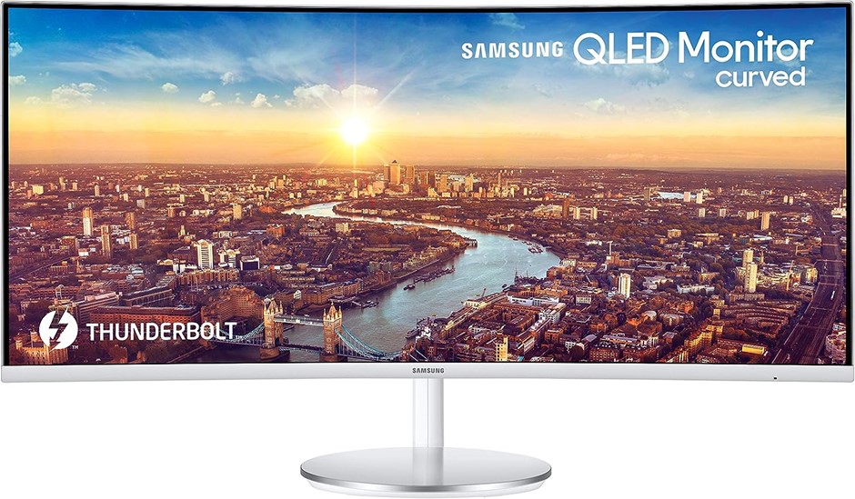 SAMSUNG 34 Inch CJ791 Ultra-wide Curved Thunderbolt 3 WQHD Monitor (3440x14