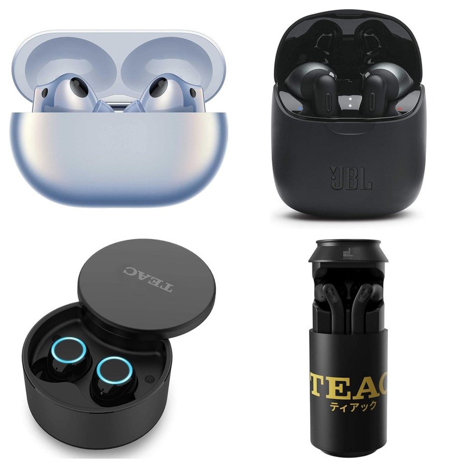 4 x Wireless Earbuds. 1 x HUAWEI FreeBuds Pro 2 ANC Hi-Res Wireless Earbuds