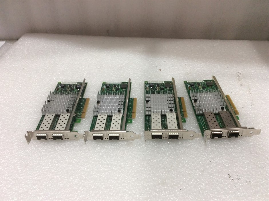 Oracle E69818 Dual Port 10GbE SFP+ PCIe Network Adapter (Lot of 4)