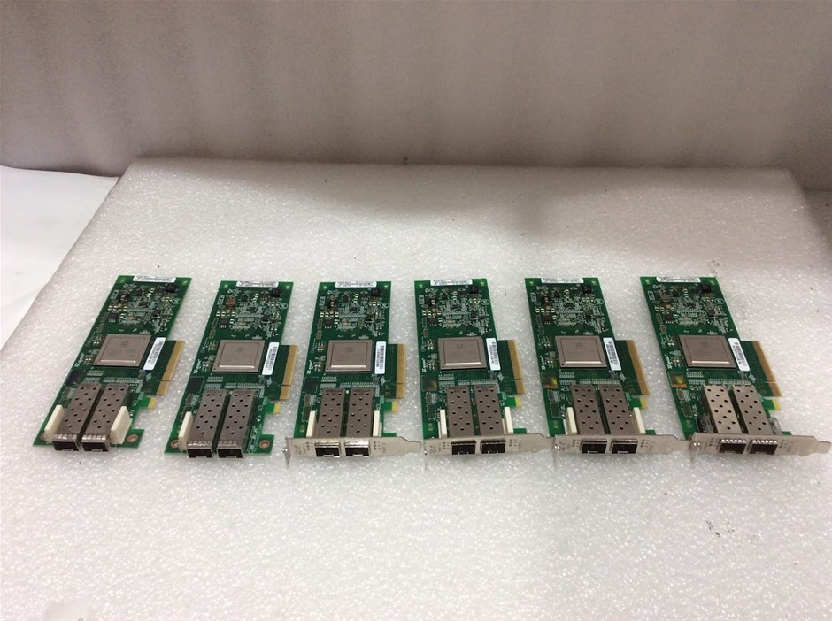 QLogic QLE2562 FC HBA Adapter (Lot of 6)