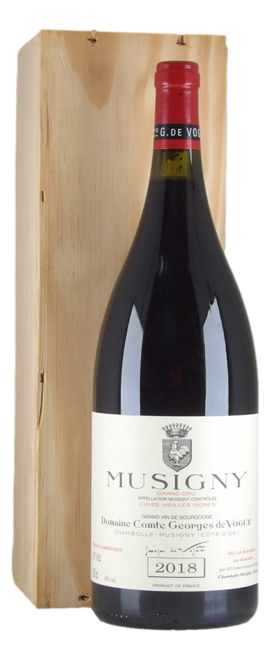 Domaine Comte Georges de Vogue Musigny 2018 (1x 1.5L), France.