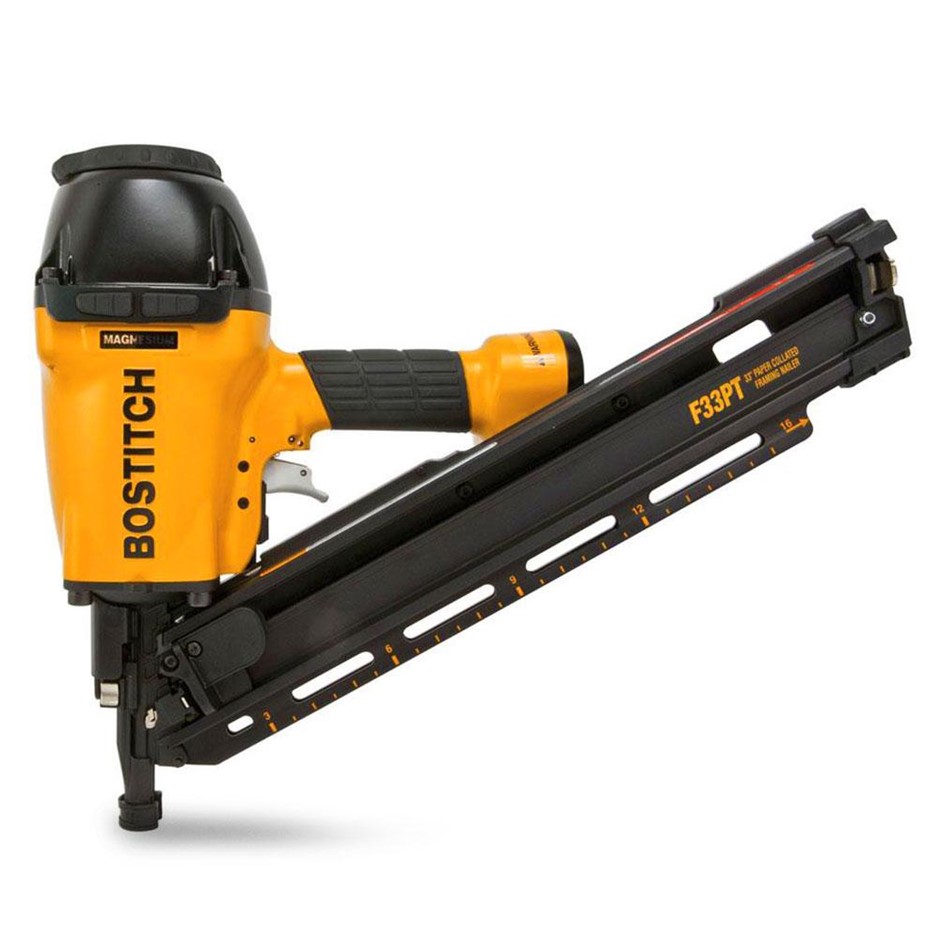 BOSTITCH 33º Paper Tape Framing / Metal Connector Nailer.
