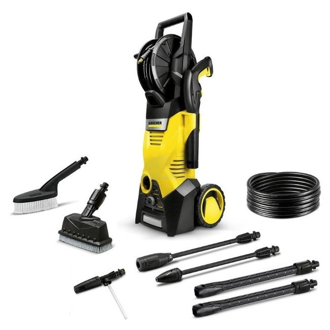 KARCHER K3 HR 1950 PSI Car & Deck Pressure Washer Kit. NB: Minor use.