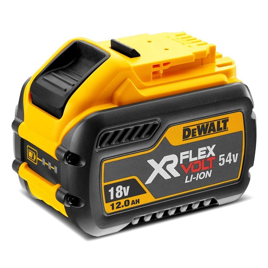 DeWALT 18V-54V 12.0Ah XR Li-ion Cordless FlexVolt Battery. NB: Minor use &