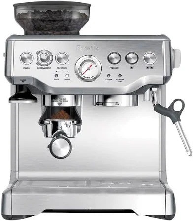 BREVILLE Barista Express Coffee Machine, Model BES875BSS, Stainless Steel S