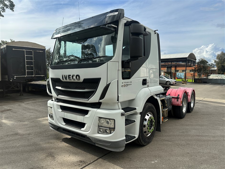 <p>2018 Iveco Stralis ATI460 6 x 4 Prime Mover Truck</p>