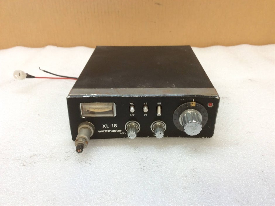 Wattmaster XL-18 40 Channel CB Radio Transceiver