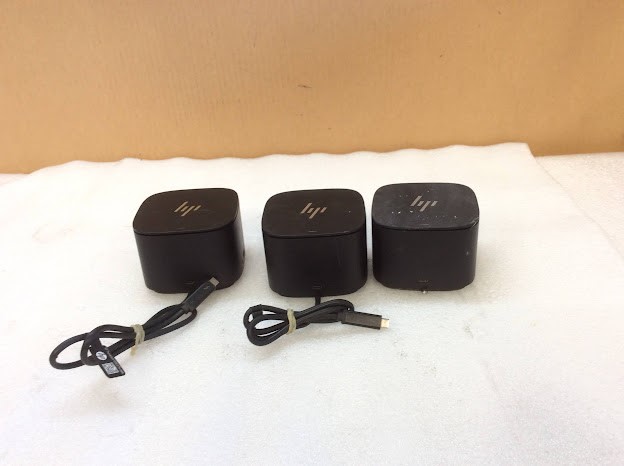 HP HSN-IX01 Docking Station (Lot of 3)
