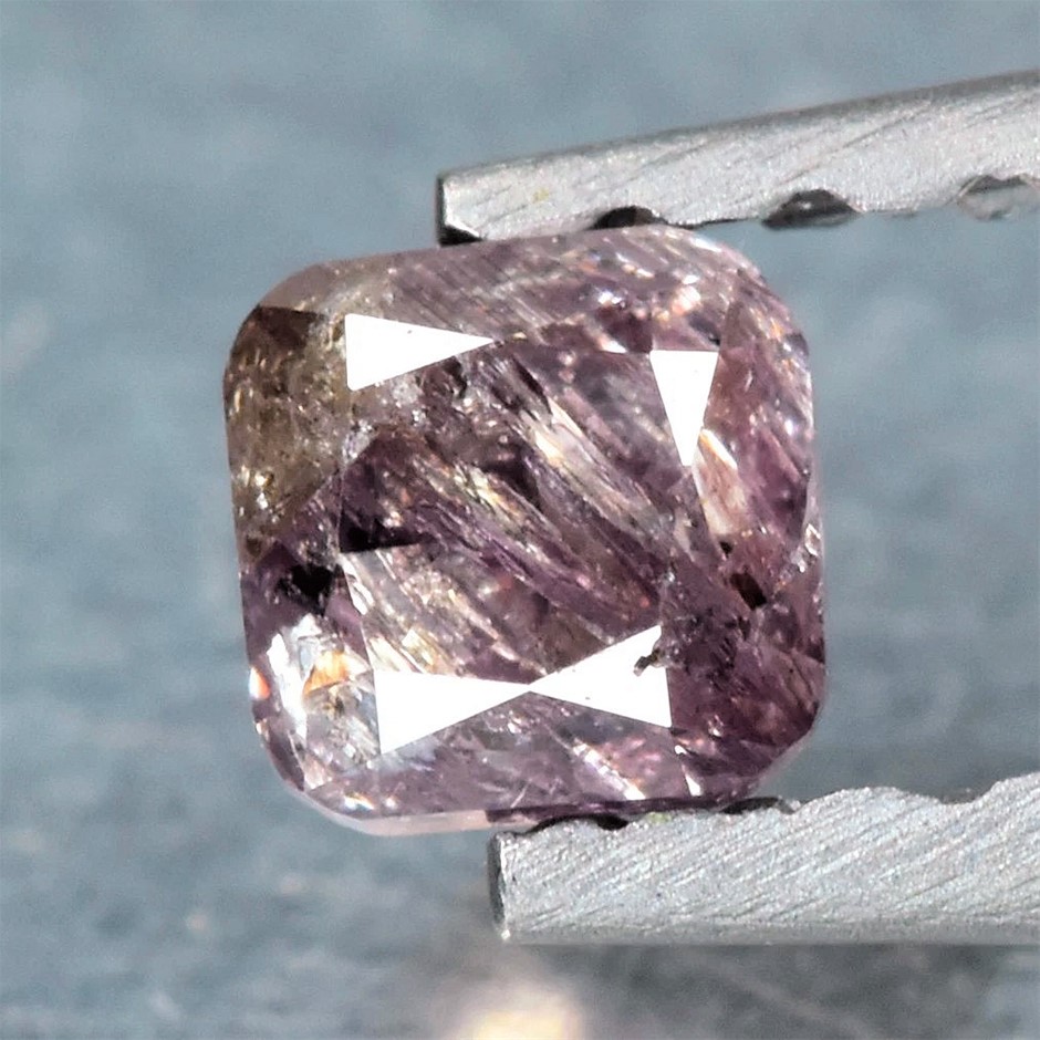 0.14ct (1pc) Fancy Pink Diamond